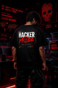 "Hacker Mode" Unisex Oversized Graphic T-Shirt