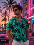 Vice City Palms Shirt – Neon Streets Edition