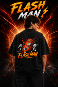 Flash Man Unisex Oversized T-shirt