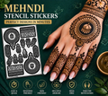 Instant Mehndi Stencil Stickers – Perfect Bridal Designs in Minutes (No Skill Needed)